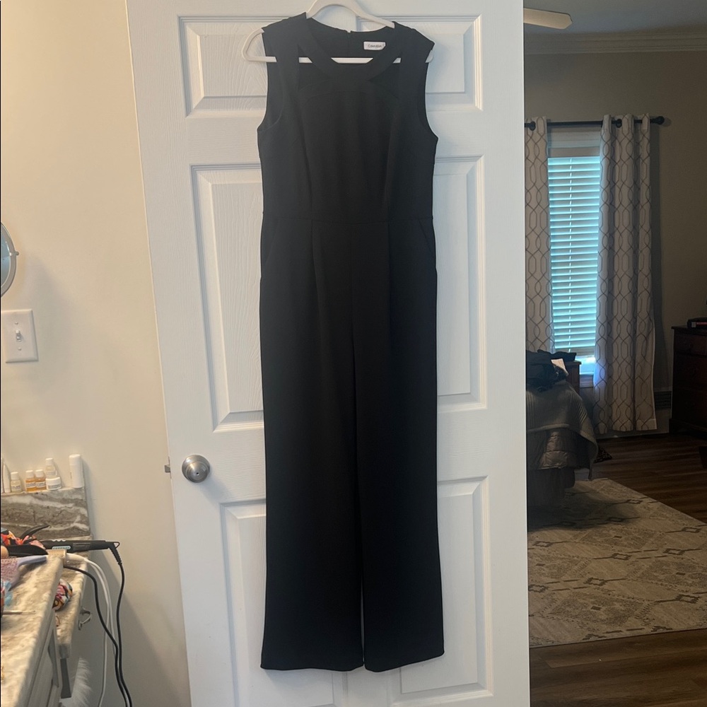 Calvin Klein Black Sleeveless Dress
